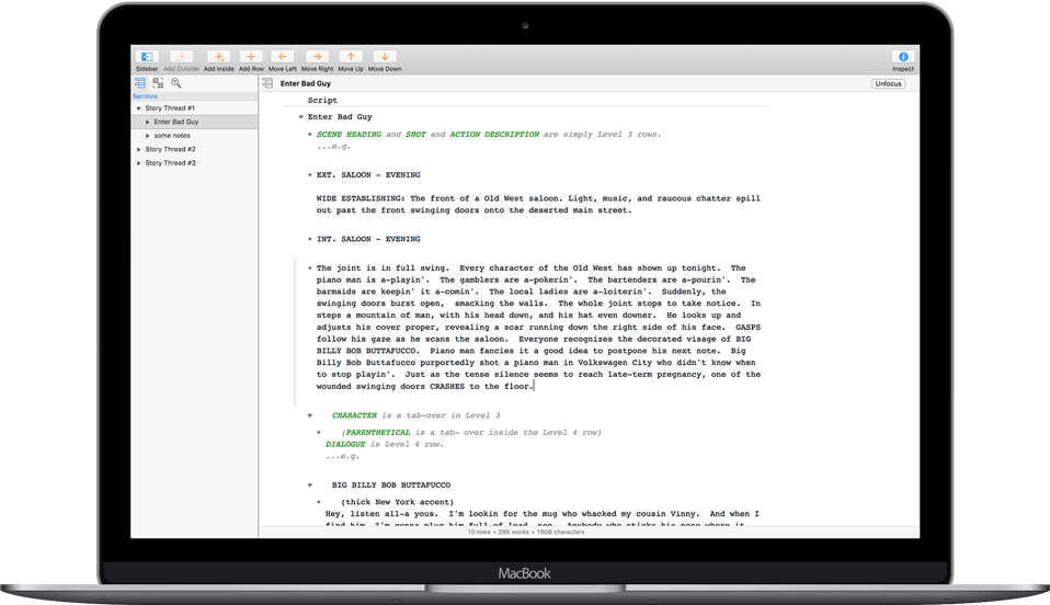 Screenplay apps for mac